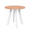 10-havana-wit Vergadertafel Modu 80cm rond