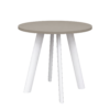 10-kasjmier-wit Vergadertafel Modu 80cm rond