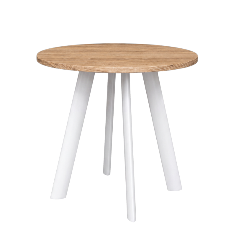 10-robuust-wit Vergadertafel Modu 80cm rond