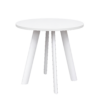 10-wit-wit Vergadertafel Modu 80cm rond