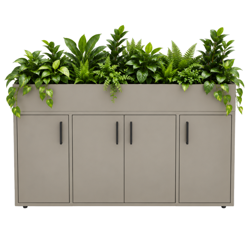 Kast met Plantenbak