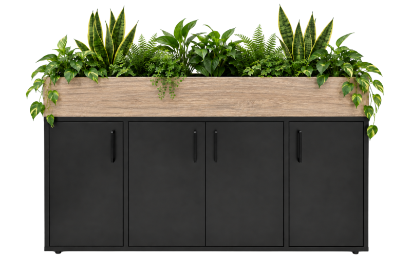 Kast met Plantenbak