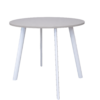 8-grijs-wit Vergadertafel Modu high 120cm rond