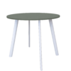8-jorka-wit Vergadertafel Modu high 120cm rond