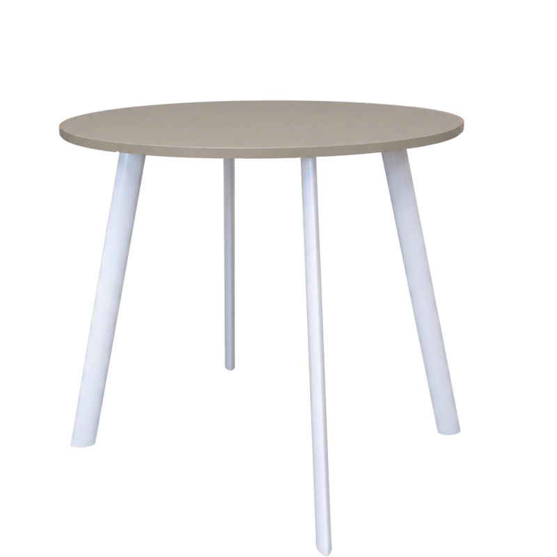 8-kasjmier-wit Vergadertafel Modu high 120cm rond