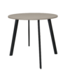 8-kasjmier-zwart Vergadertafel Modu high 120cm rond