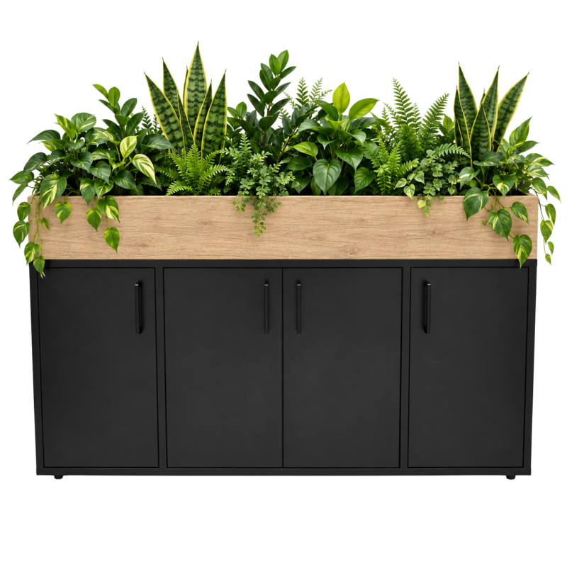 Kast met Plantenbak