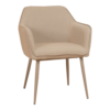 Elder_taupe1-Photoroom Kelder stoel taupe met royale zitting en taupekleurig metalen frame
