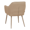 Elder_taupe2-Photoroom Kelder stoel taupe met royale zitting en taupekleurig metalen frame