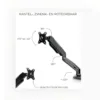 Monitor Arm Enkel