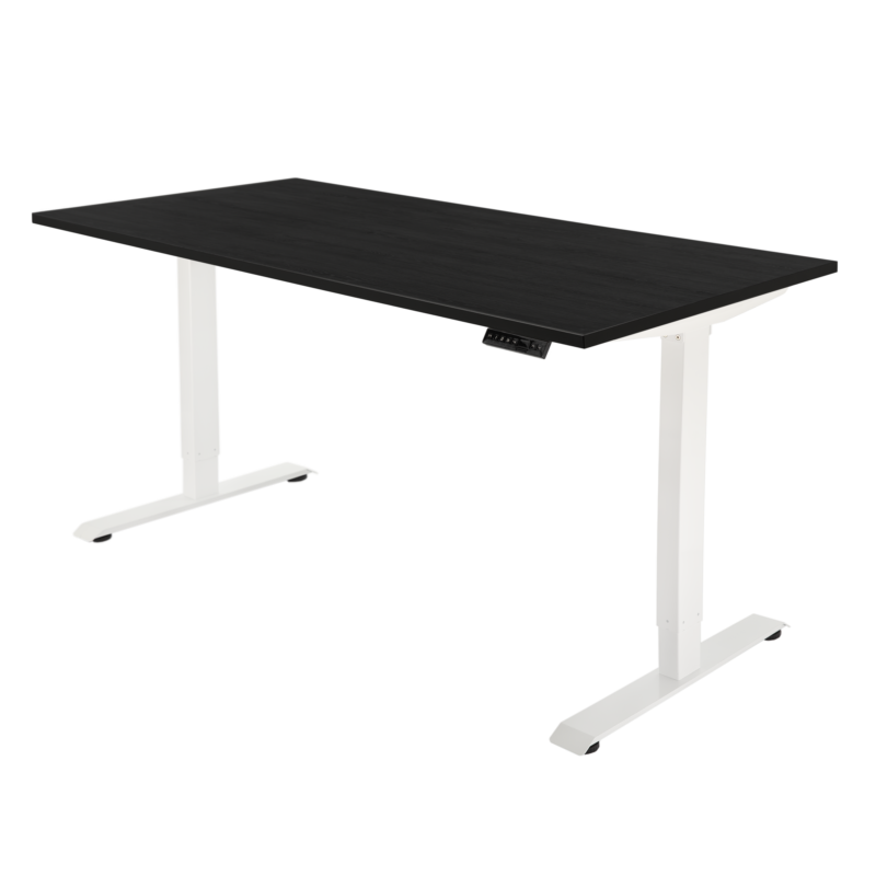 Fuse-zwart-wit Elektrisch zit-sta bureau Fuse