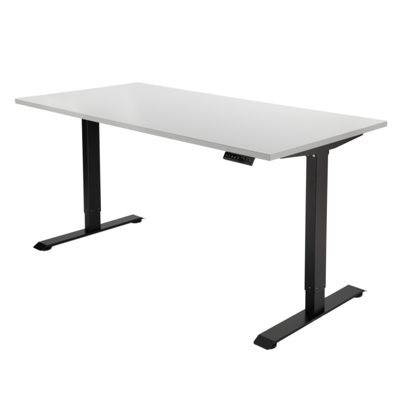 FuseZwartGrijs Elektrisch zit-sta bureau Fuse