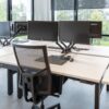 Elektrisch zit-sta bureau DUO