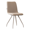 Nase_taupe1-Photoroom Kase stoel taupe met hoge rugleuning en taupe metalen frame