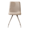Nase_taupe2-Photoroom Kase stoel taupe met hoge rugleuning en taupe metalen frame