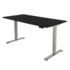 Now-zwart-grijs Elektrisch zit-sta bureau Fuse