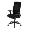 Kas ergonomische bureaustoel zwart