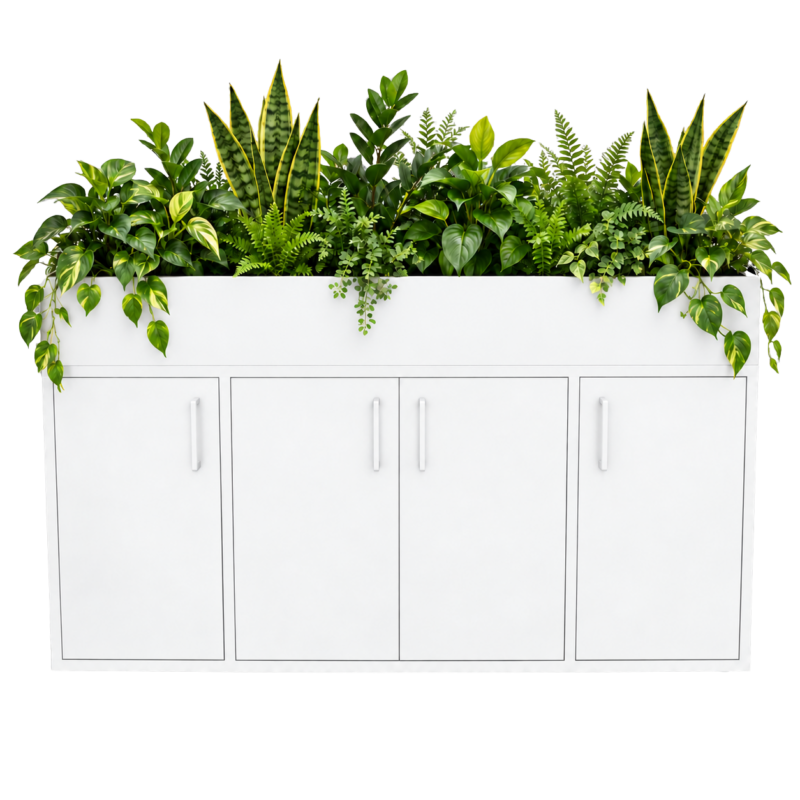 Kast met Plantenbak