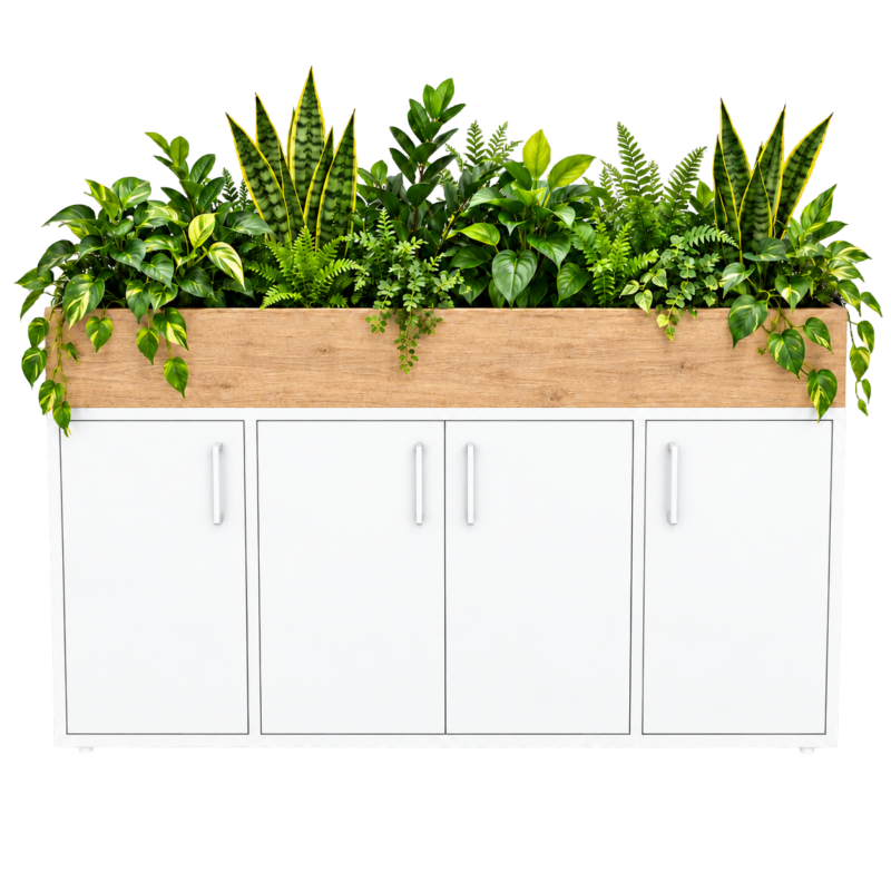Kast met Plantenbak
