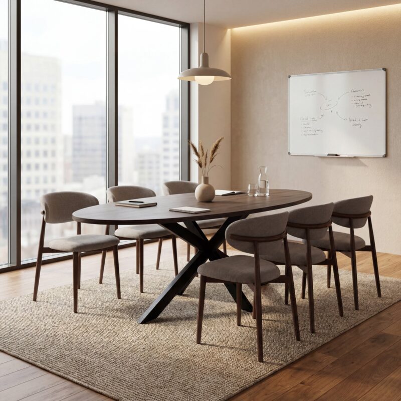Vergadertafel Ellipse