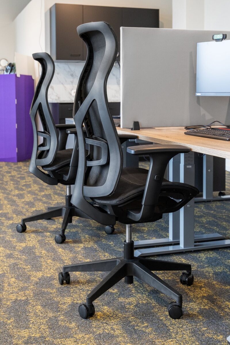 Kosmo ergonomische bureaustoel zwart